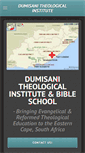 Mobile Screenshot of dumisani.org